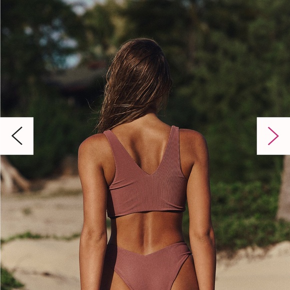 Free People Beach Riot Dallas Bikini Like New Size Small - Picture 2 of 7